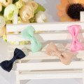 100% polyester solid color grosgrain ribbon bow handmade bows